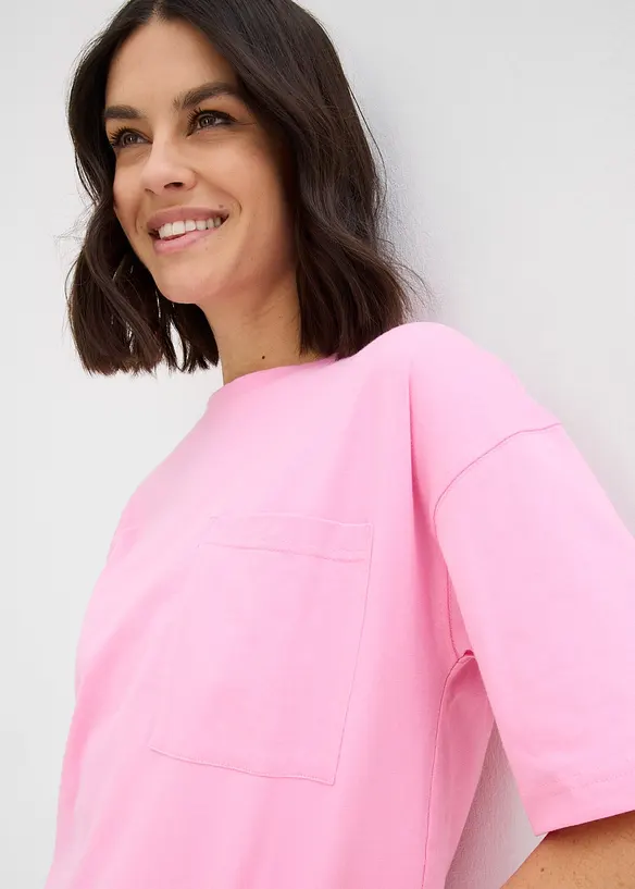 T-shirt av ren ekologisk bomull, bonprix