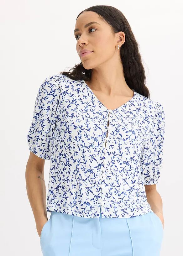 Mönstrad topp, bonprix