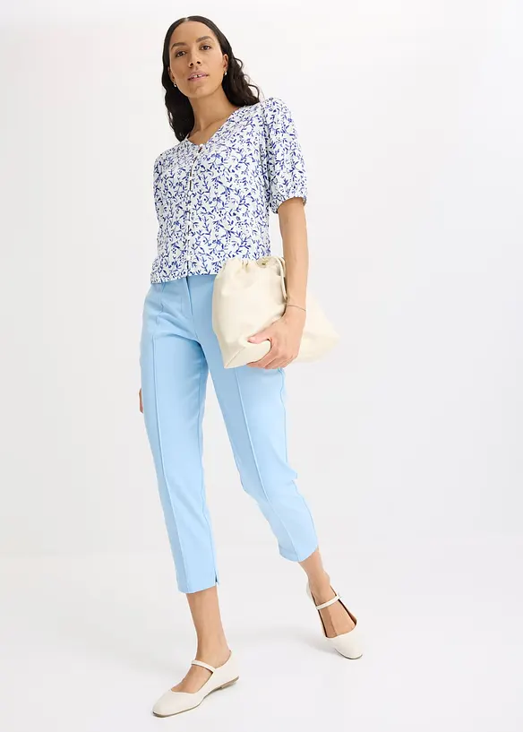 Mönstrad topp, bonprix