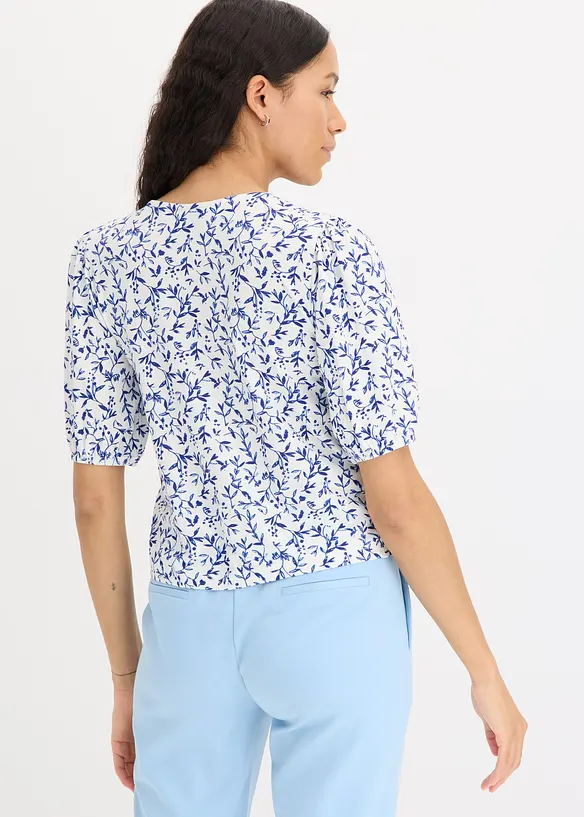 Mönstrad topp, bonprix