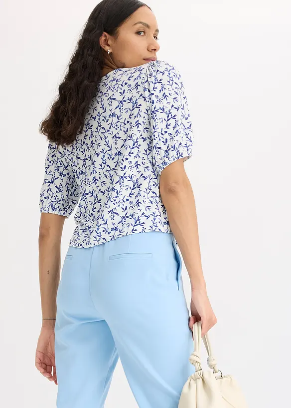 Mönstrad topp, bonprix