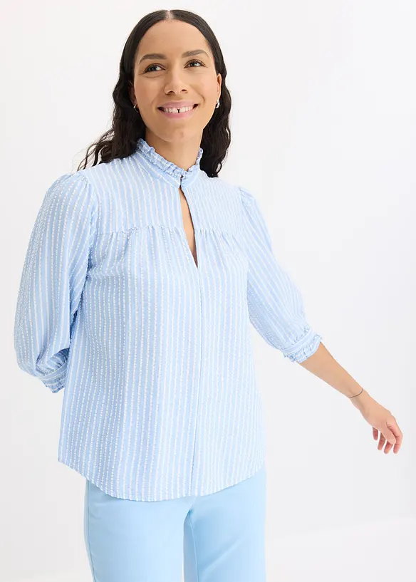 Randig blus, bonprix