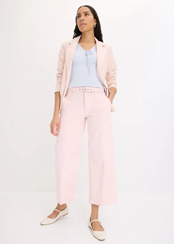 Topp med rynkning, bonprix