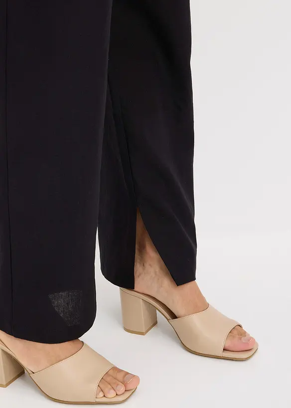 Jumpsuit i jersey av linnemix, bonprix
