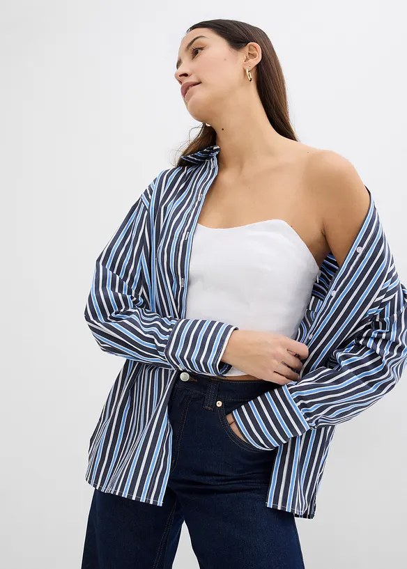 Blustopp i korsettmodell, bonprix