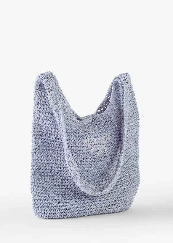 Shoppingväska med halmlook, bonprix