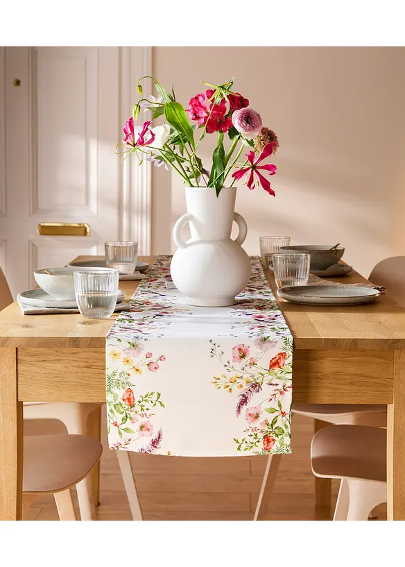 Bordslöpare med blommotiv, bonprix