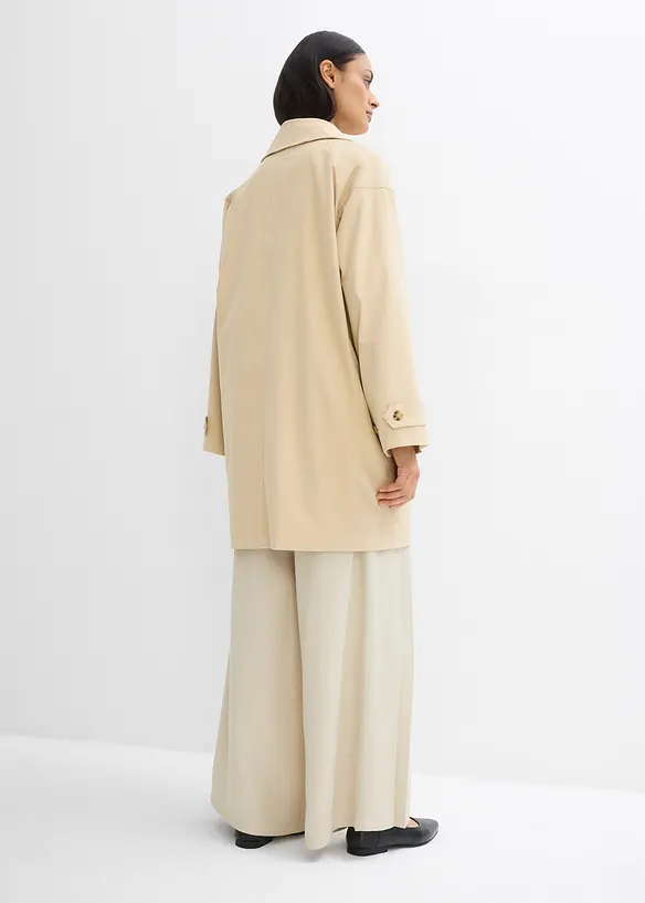 Trenchcoat i A-linjemodell, bonprix