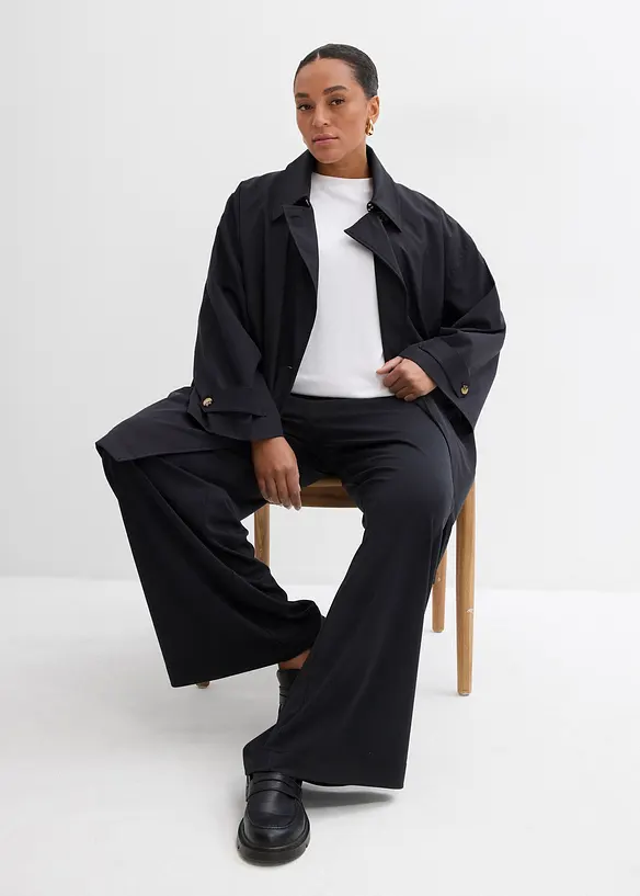 Trenchcoat i A-linjemodell, bonprix