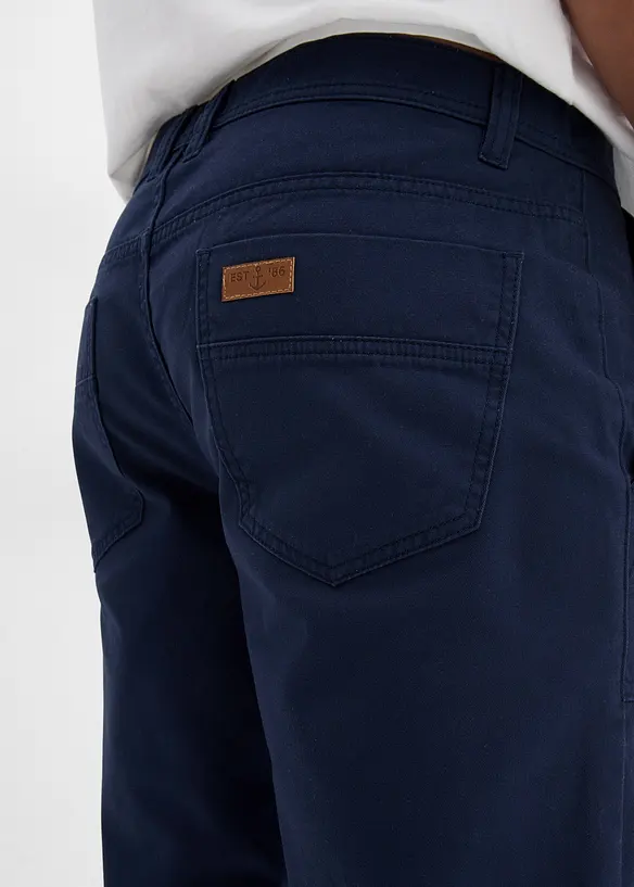 L&aring;nga bermudas med p&aring;sydda fickor, Regular Fit, bonprix