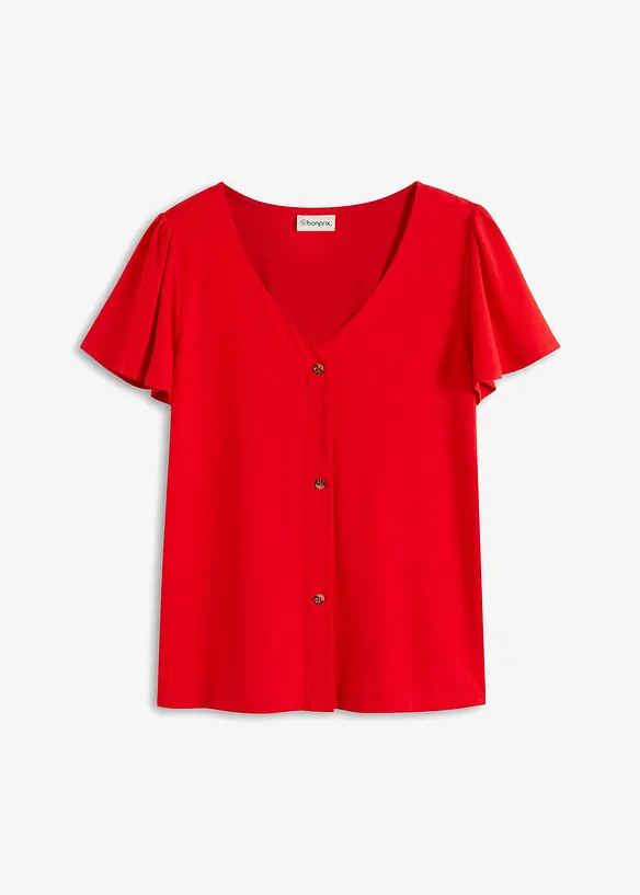 Topp med knappsl&aring;, bonprix