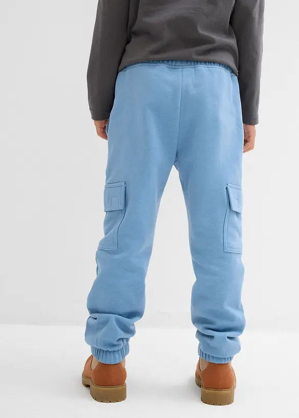 Joggingbyxa med cargofickor för barn, bonprix