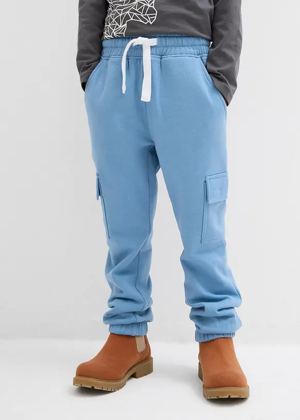 Joggingbyxa med cargofickor för barn, bonprix
