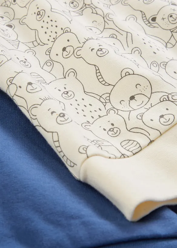 Sweatshirt i ekologisk bomull (2-pack), bonprix