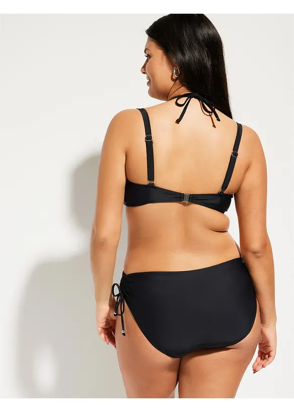 Bygelbikini (2 delar) med extra halterneck-band, bonprix