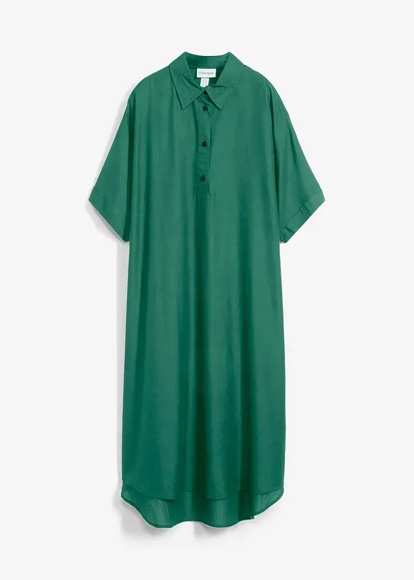 Blusklänning i fin viskos, bonprix