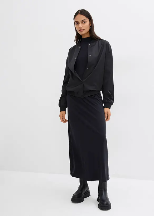 Maxiklänning av mjuk modalmix, bonprix