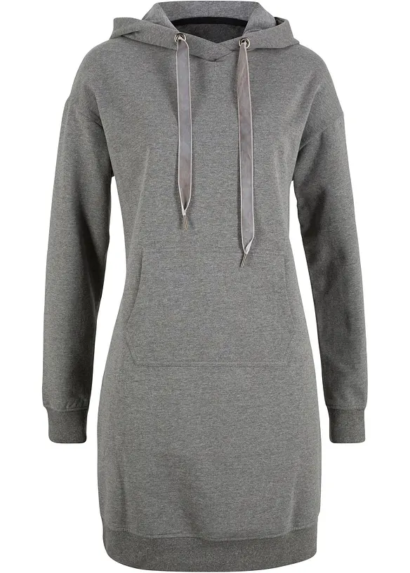 Jerseyklänning med bomull, bonprix