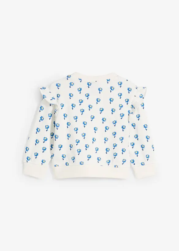 Sweatshirt i ekologisk bomull för bebisar, bonprix