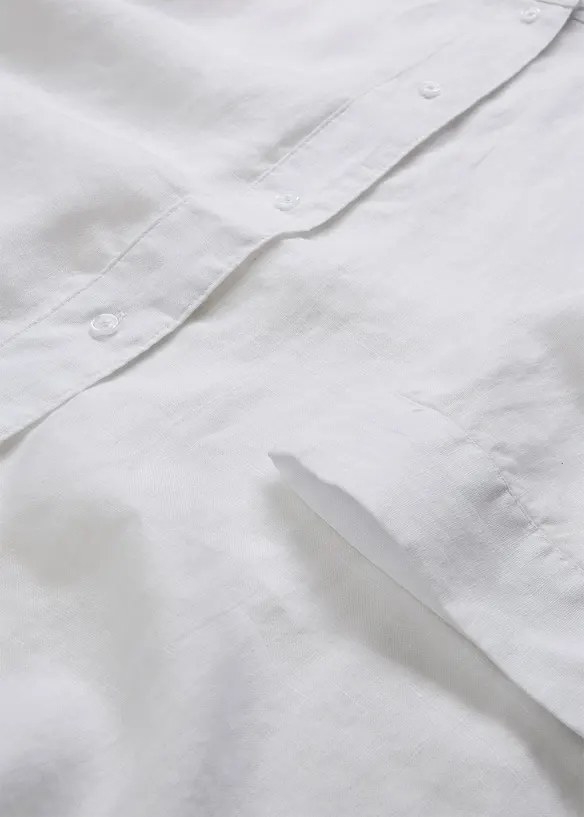 Oversizeblus i rent linne, bonprix