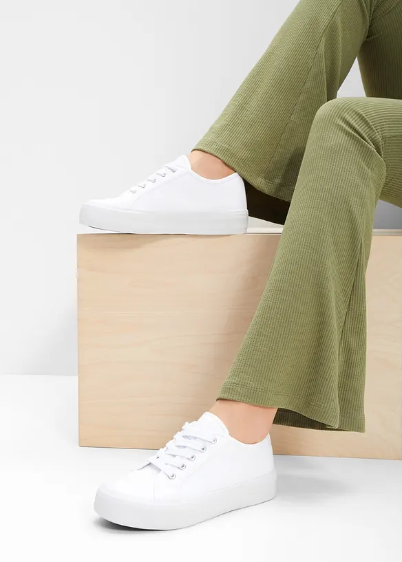 Sneakers med platåsula, bonprix