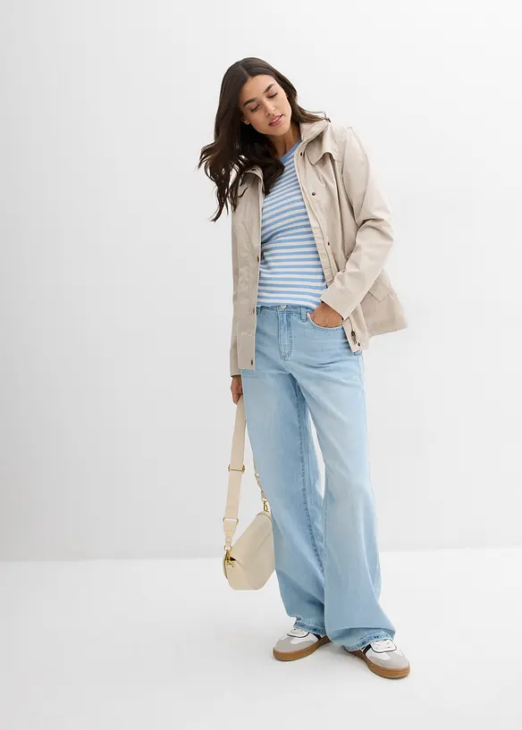 Jacka med st&aring;krage, bonprix