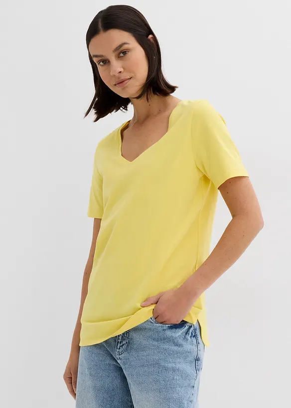 T-shirt med ekologisk bomull, bonprix