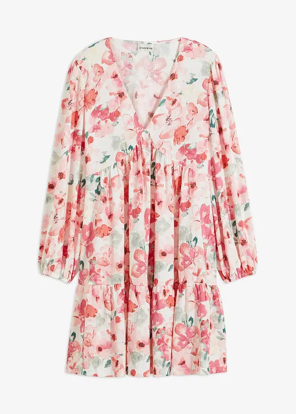 Klänning, mönstrad, bonprix