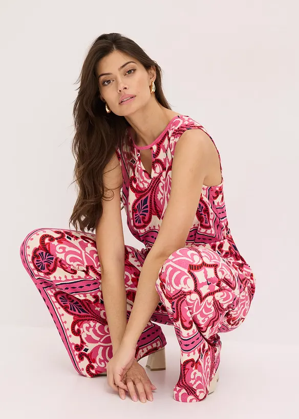 Mönstrad jumpsuit, bonprix