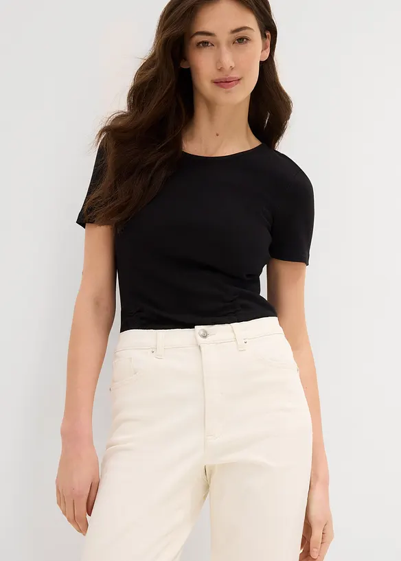 Mom Jeans, High Waist, cropped, bonprix