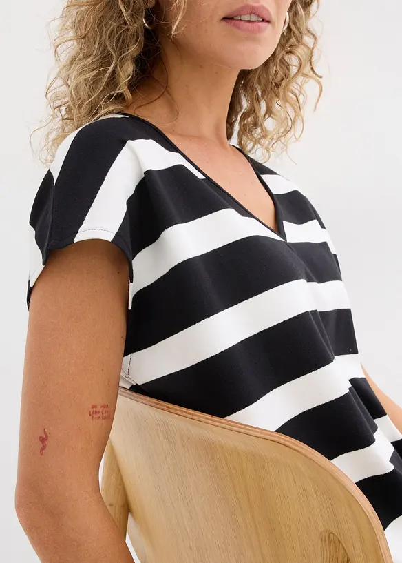 Randig topp, bonprix