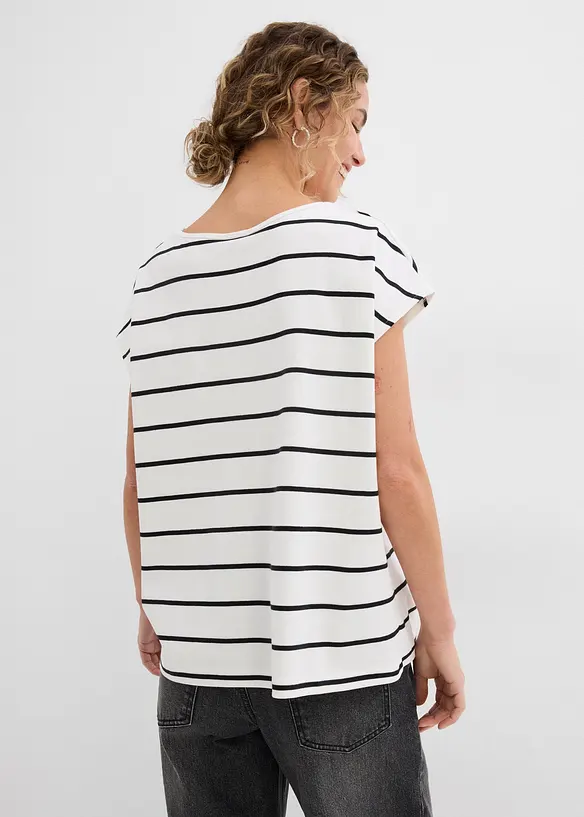 Randig topp, bonprix