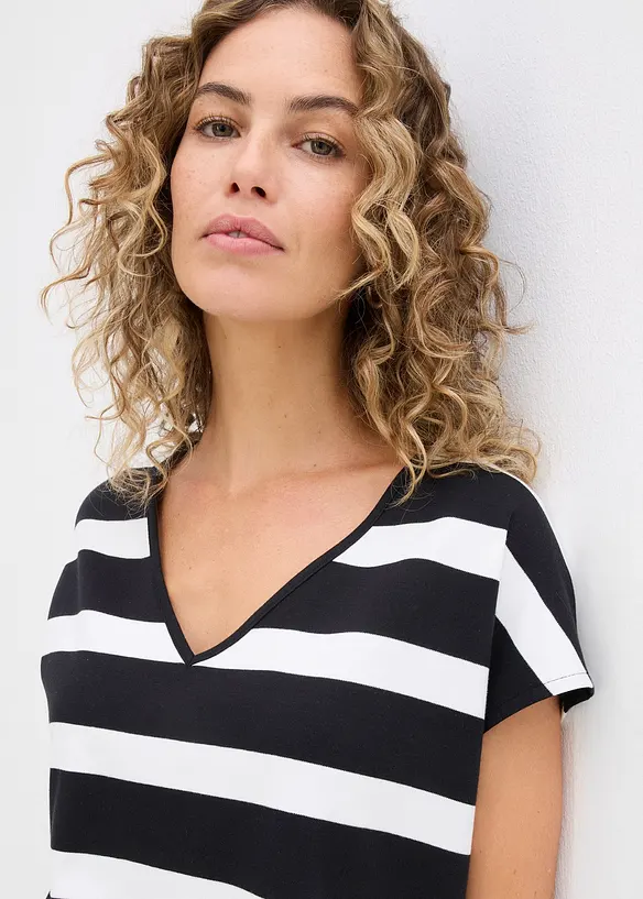 Randig topp, bonprix