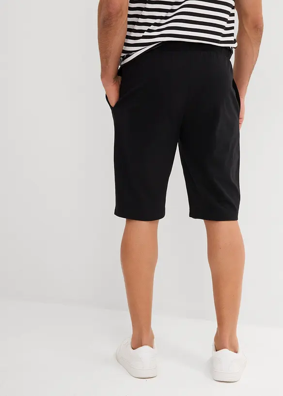 Tunna trikåbermudas (2-pack), bonprix