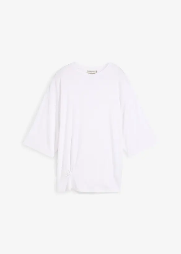 T-shirt av fintrådigt viskosmaterial, bonprix