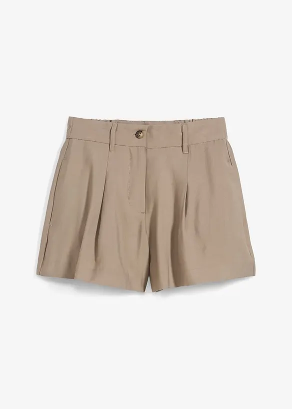 Shorts i fin viskosmix, bonprix