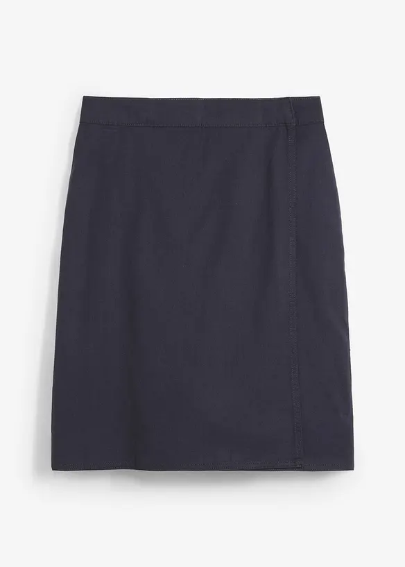 Minikjol av twill, bonprix