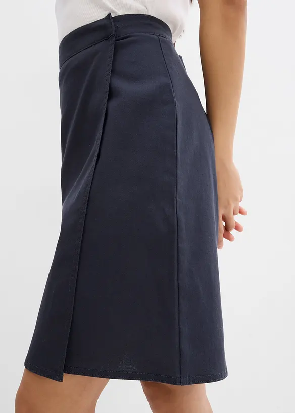 Minikjol av twill, bonprix