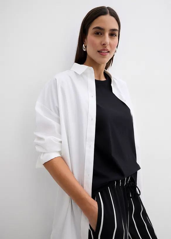 T-shirt i ren ekologisk bomull, bonprix