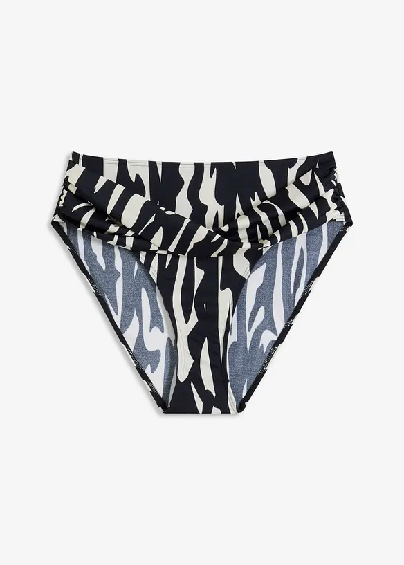 Bikinibyxa med hög midja och höga benöpppningar, bonprix