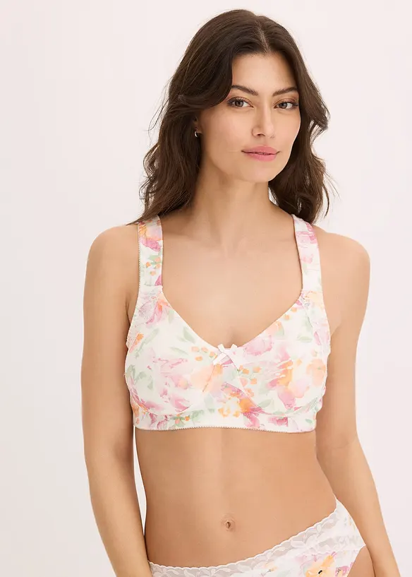 Minimizer-BH utan bygel i bomull (2-pack), bonprix