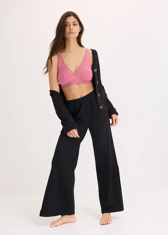 Feel Comfort-bralette av mjukt material (2-pack), bonprix