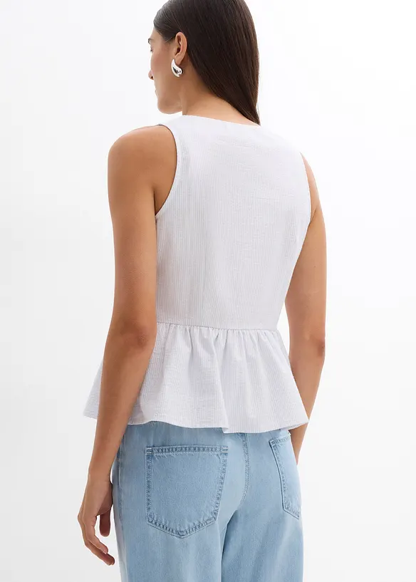 Randigt bluslinne, bonprix