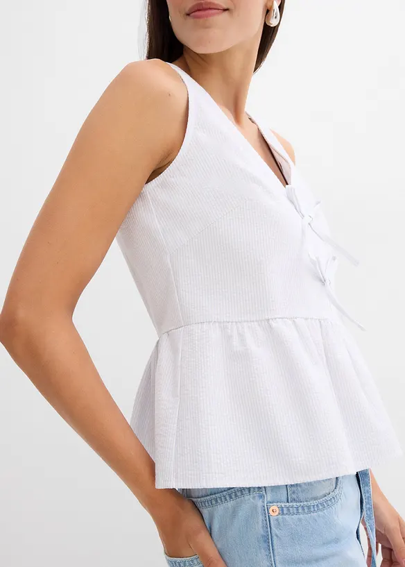 Randigt bluslinne, bonprix