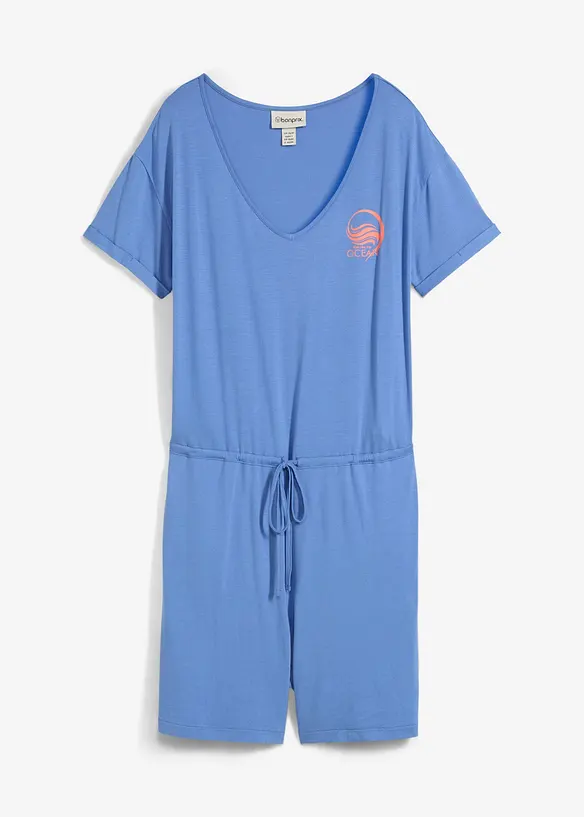 Jumpsuit av viskosmix med vackert fall, bonprix