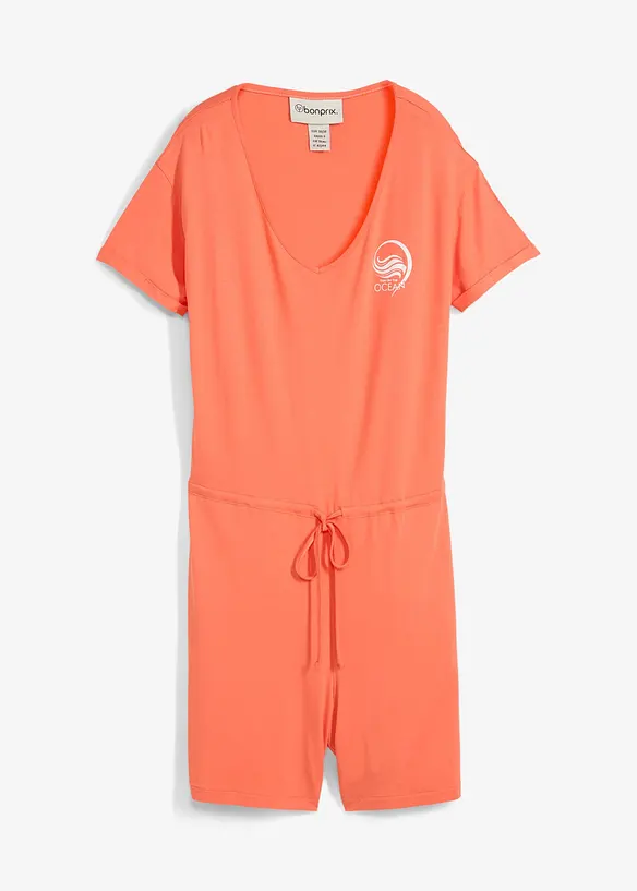 Jumpsuit av viskosmix med vackert fall, bonprix
