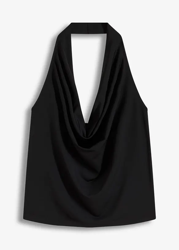 Linne med halterneck, bonprix