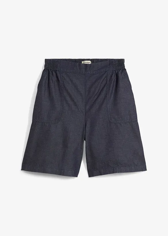 Dra på-shorts med svalkande linne, bonprix