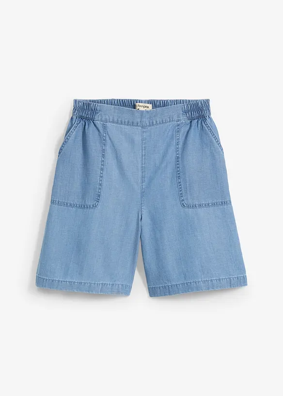 Dra på-shorts med svalkande linne, bonprix