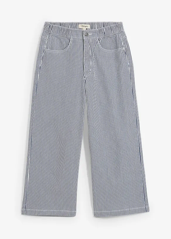 Twillbyxa med bekväm midja, bonprix